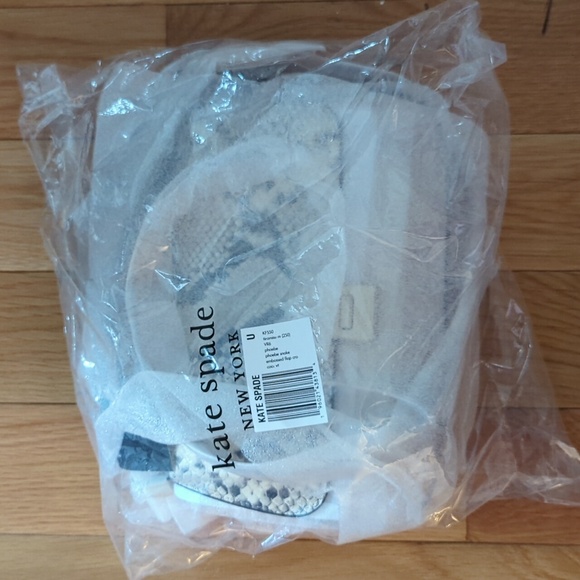 ♠️Kate Spade Phoebe Snake Embossed Flap Crossbody Bag NWT - Picture 6 of 7